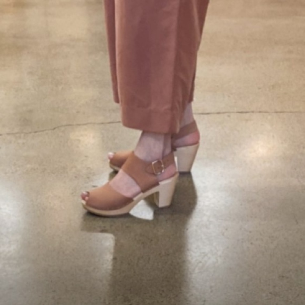 Bryr Miranda Peep Toe Clay 35 NEW - Picture 5 of 5